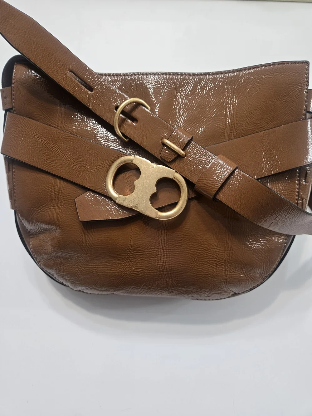 Tory Burch smooth brown